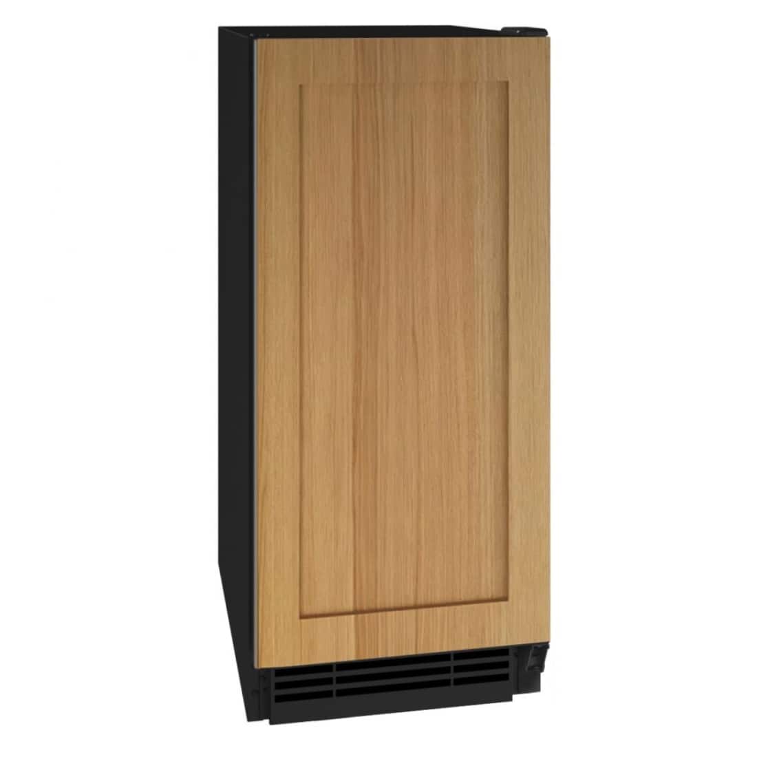 U-Line - 15" 25-lb Freestanding Icemaker - Custom Panel Ready
