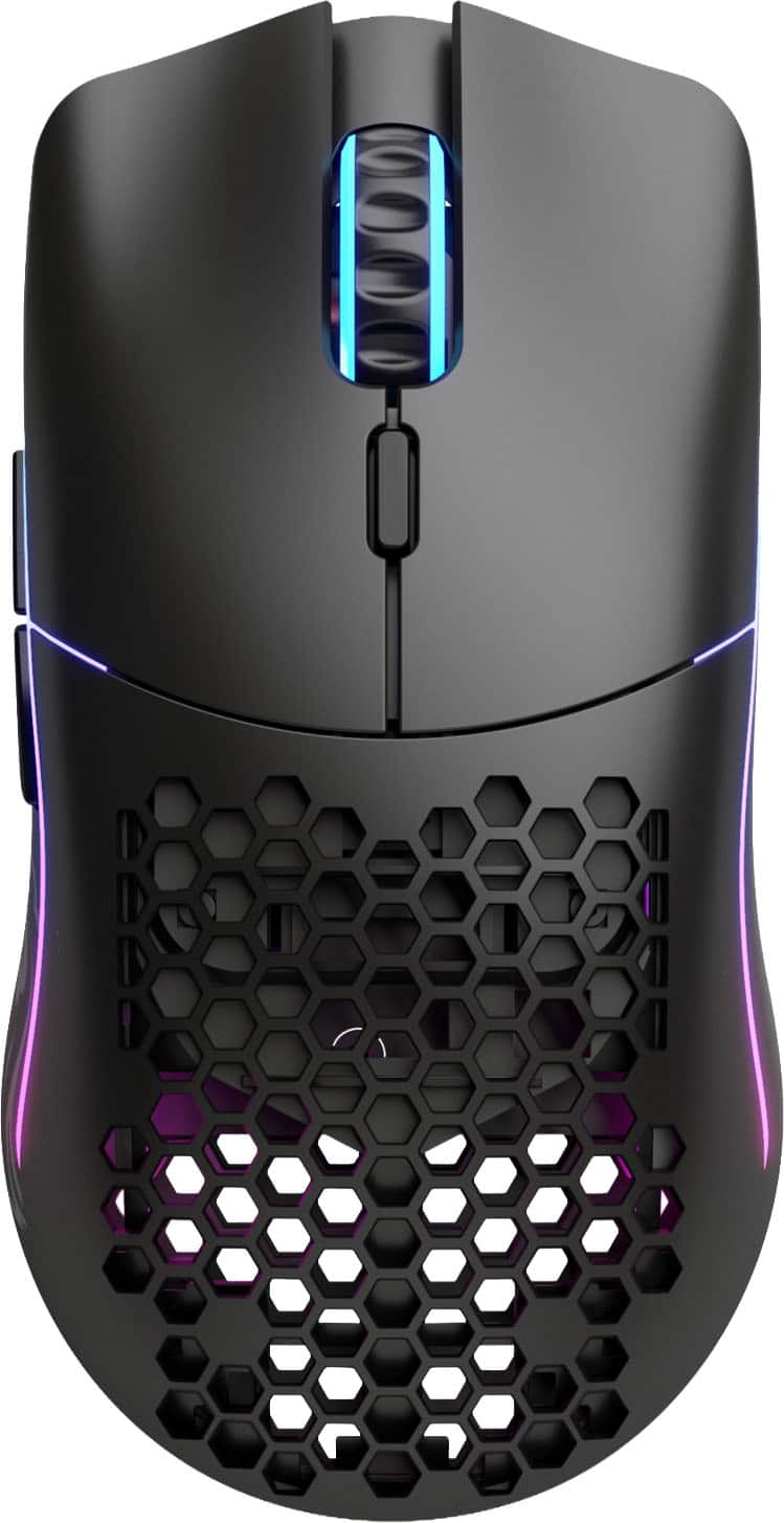 Glorious - Model O Lightweight Wireless Optical Gaming Mouse with Customizable RGB - Wireless - Black