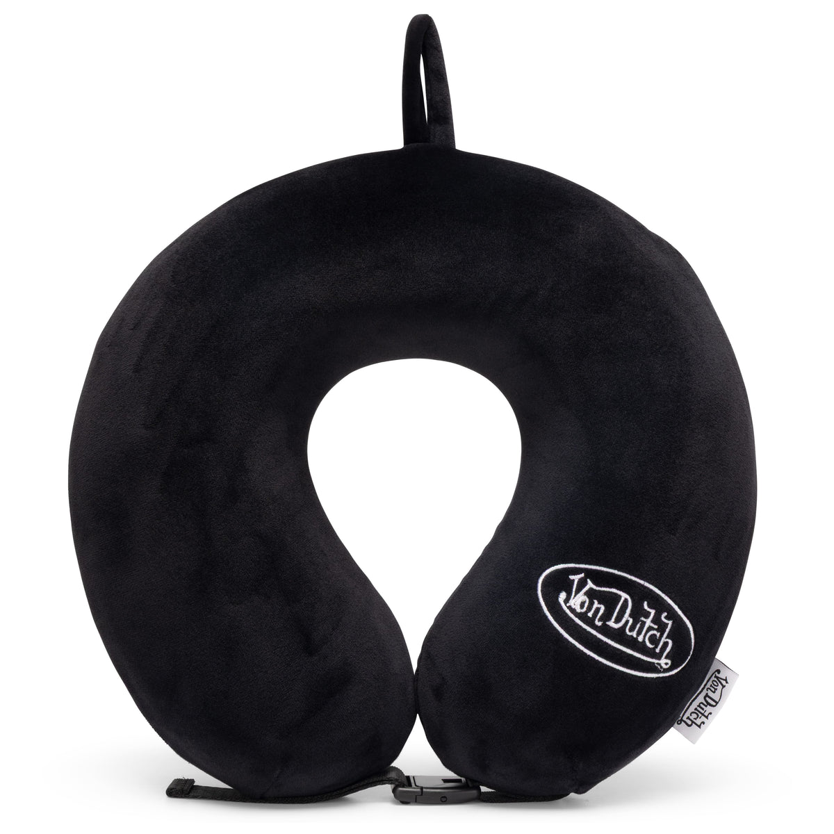 Von Dutch - Classic Memory Foam Travel Neck Pillow - Black