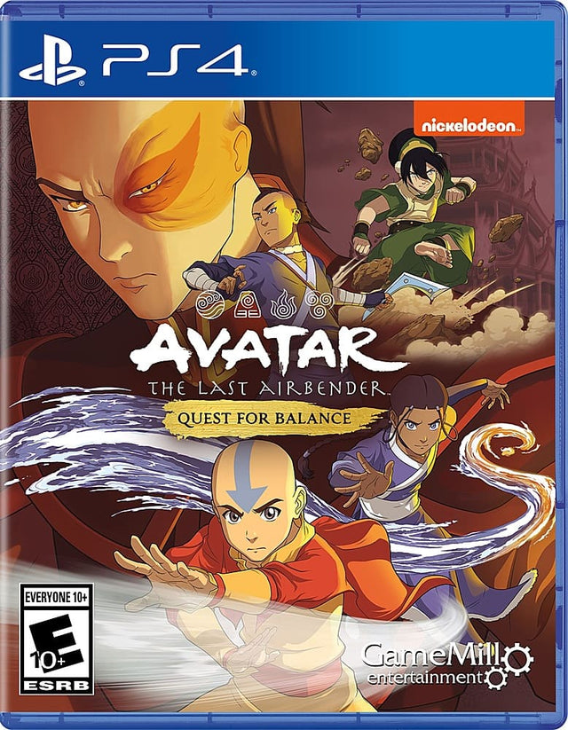 Front. GameMill Entertainment - Avatar The Last Airbender: Quest for Balance.