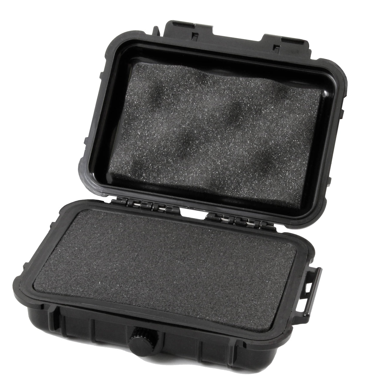 CASEMATIX - Waterproof Carrying Case for Garmin Varia RearVue 820 Bike Radar Tail Light – Travel Case with Customizable Foam - Black