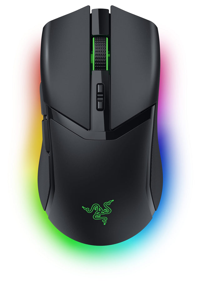 Front. Razer - Cobra Pro Optical Gaming Mouse with Chroma RGB Lighting - Black.