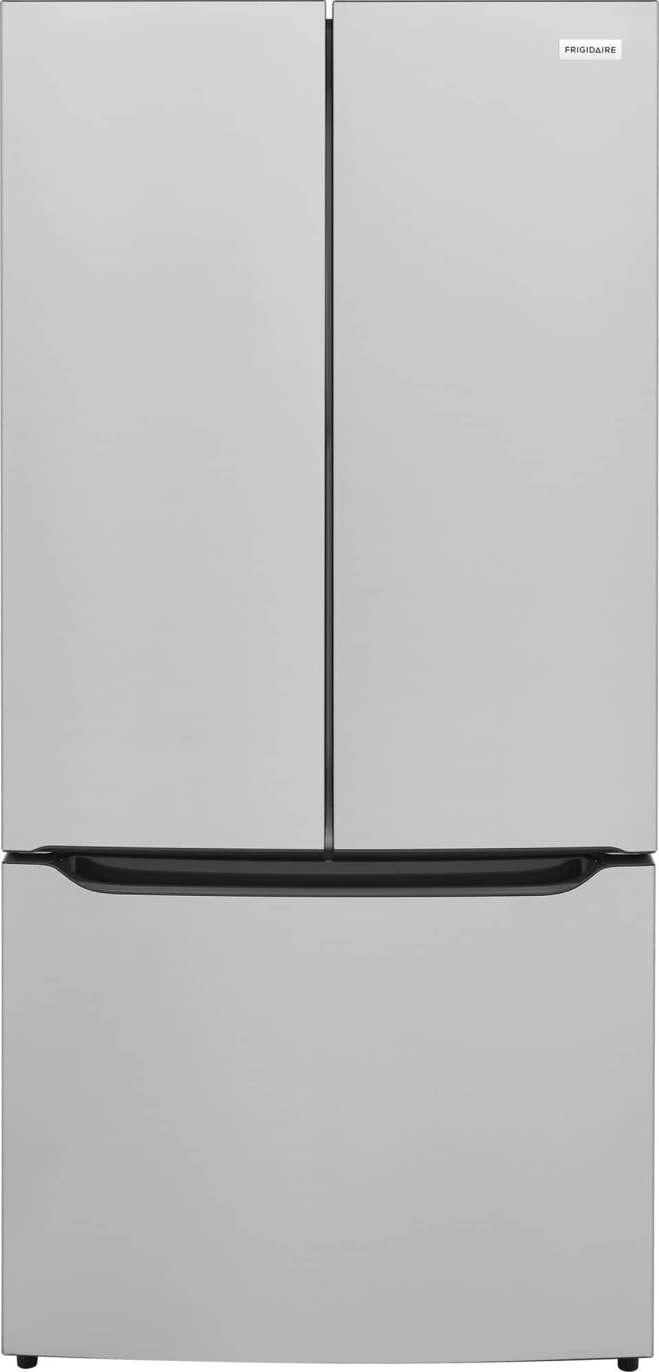 Frigidaire - 32 in. Wide 20 Cu. Ft. Counter-Depth French Door Refrigerator with Internal Water Dispenser - Fingerprint-Resistant Stainless Steel Look