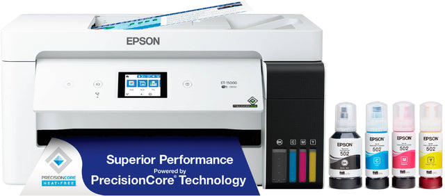 EPSON Superior Performance Powered by PRECISIONCORE Heat Free PrecisionCore Technology