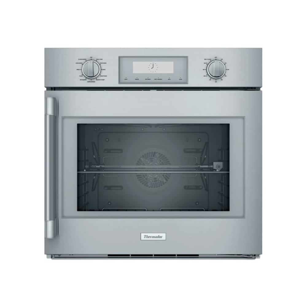 Thermador - Professional Series 30" 4.5 Cu. Ft. Built-In Single Electric Smart Wall Oven with True Convection - Stainless Steel