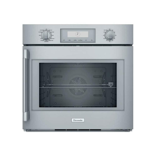 Front. Thermador - Professional Series 30" Built-In Single Electric Convection Wall Oven with Wifi - Stainless Steel.