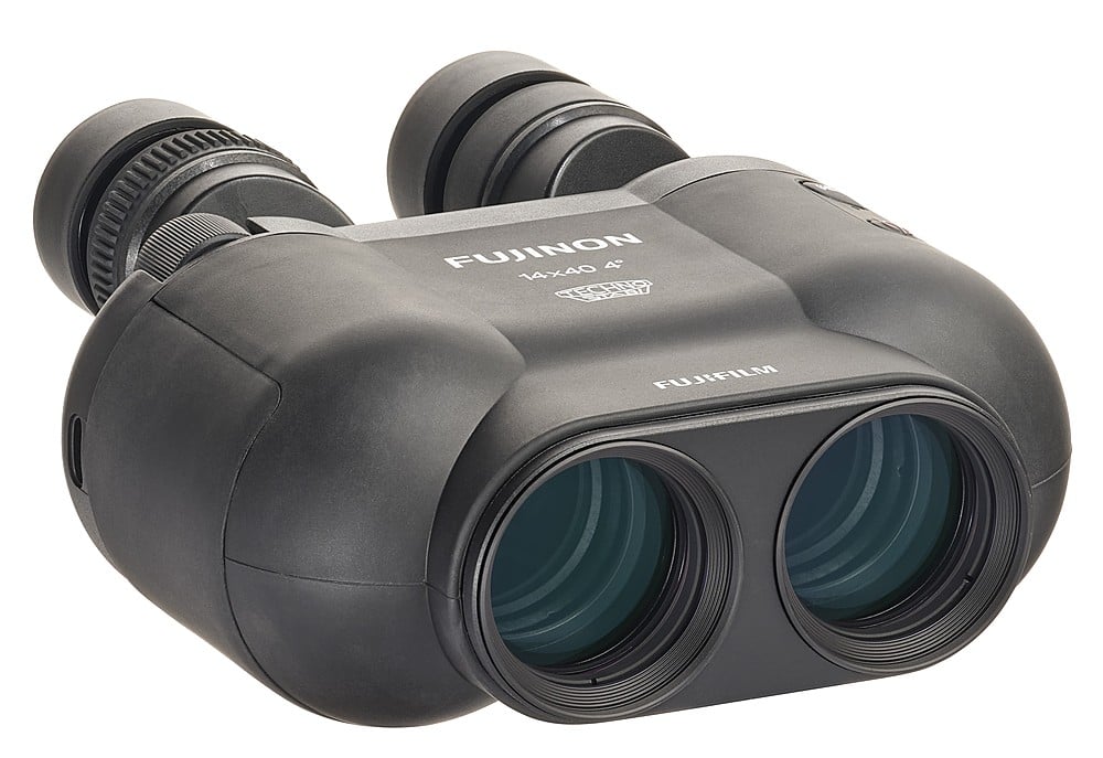 Fujifilm - Fujinon Techno-Stabi TS-X14x40 Binoculars with Electronic Stabilization - Black