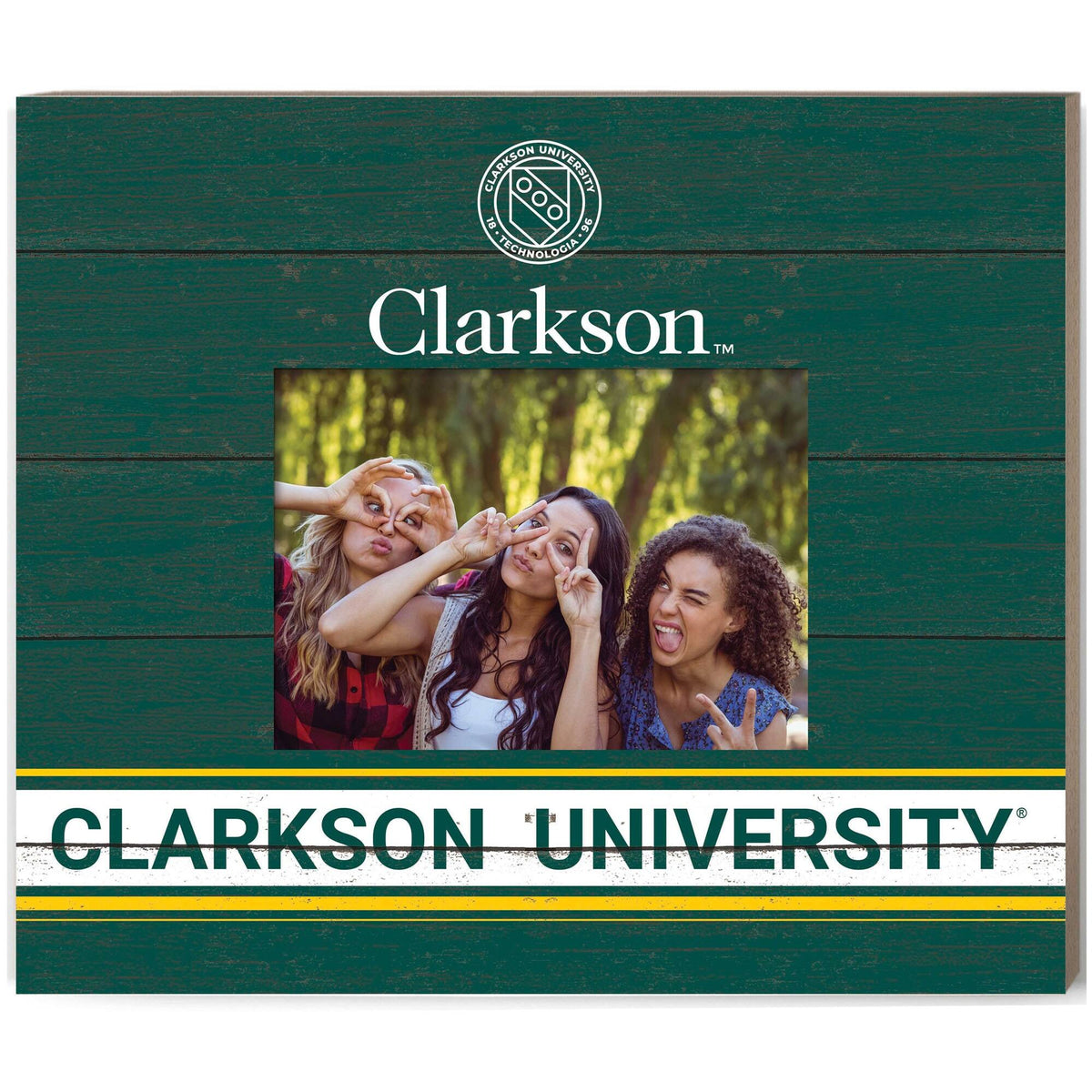 Jardine - Clarkson Golden Knights 11'' x 13'' Team Spirit Scholastic Picture Frame - Green