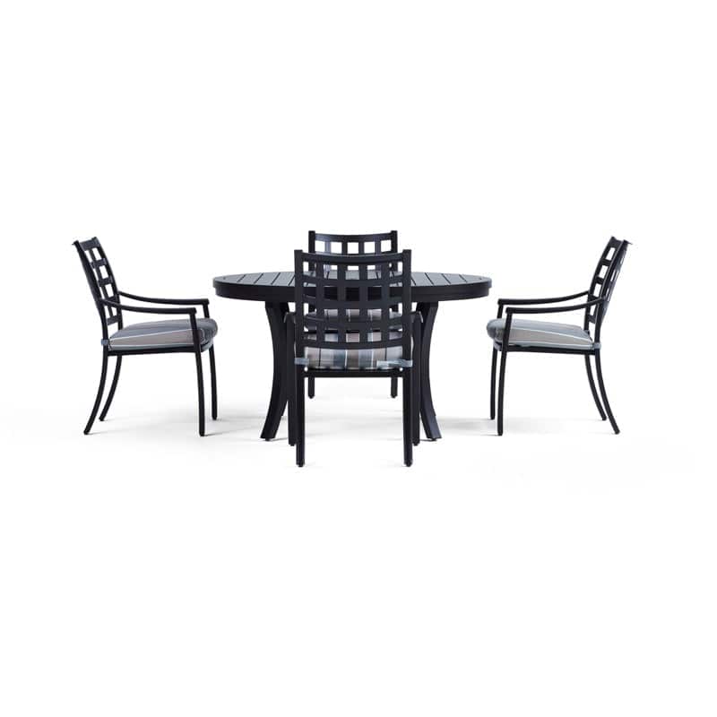 Yardbird® - Lily 5-Piece Round Outdoor Dining Set - Milano