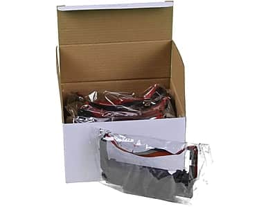 Front. Alliance - Black/Red Print Ribbons, 6/Box - Black/Red.