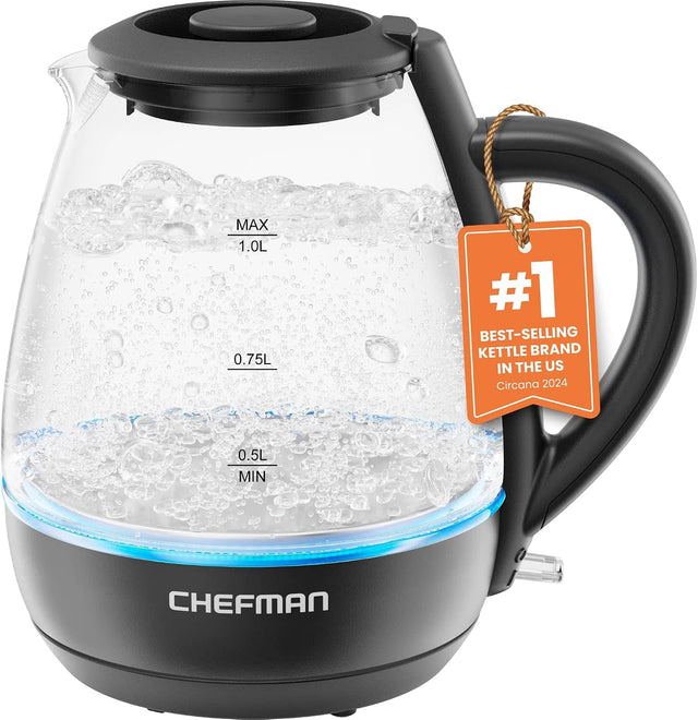 MAX 1.0L 0.75L 0.5L MIN

#1 BEST-SELLING KETTLE BRAND IN THE US Circana 2024

CHEFMAN