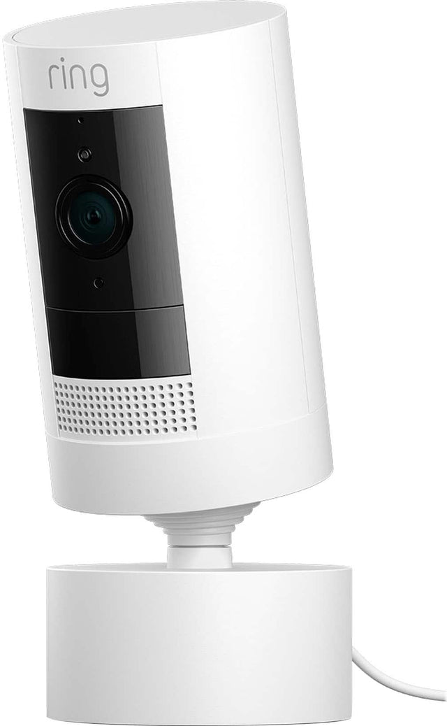 Angle. Ring - Pan-Tilt Mount for Ring Stick Up Cam - White.