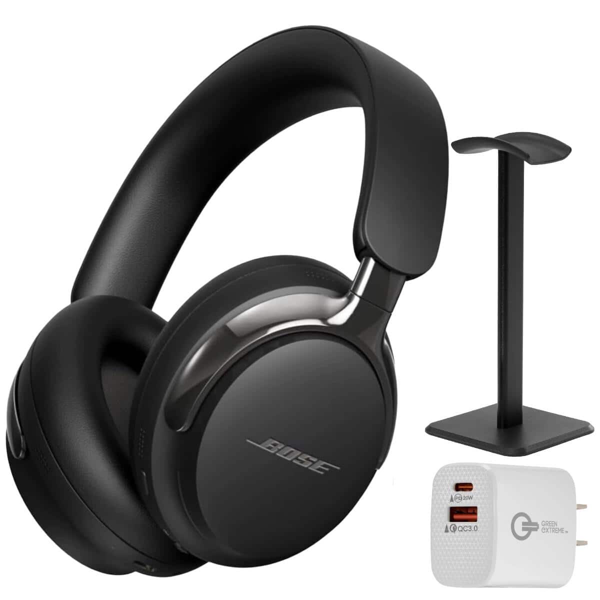 Bundle - Bose - QuietComfort Ultra 2nd Gen Wireless ANC Over-Ear Headphone