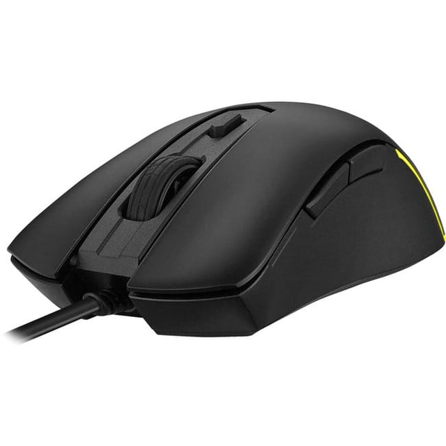 Front. ASUS - TUF GAMING M3 Gen II Gaming Mouse - Optical - Cable - Black - USB 2.0 Type A - 8000 dpi - 6 Programmable Button(s) - Black.