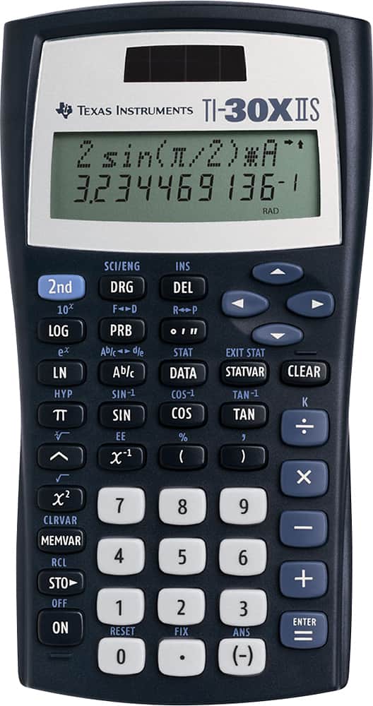 Front. Texas Instruments - Scientific Calculator.