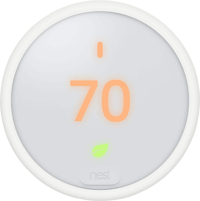 Front. Google - Nest Smart Thermostat E.