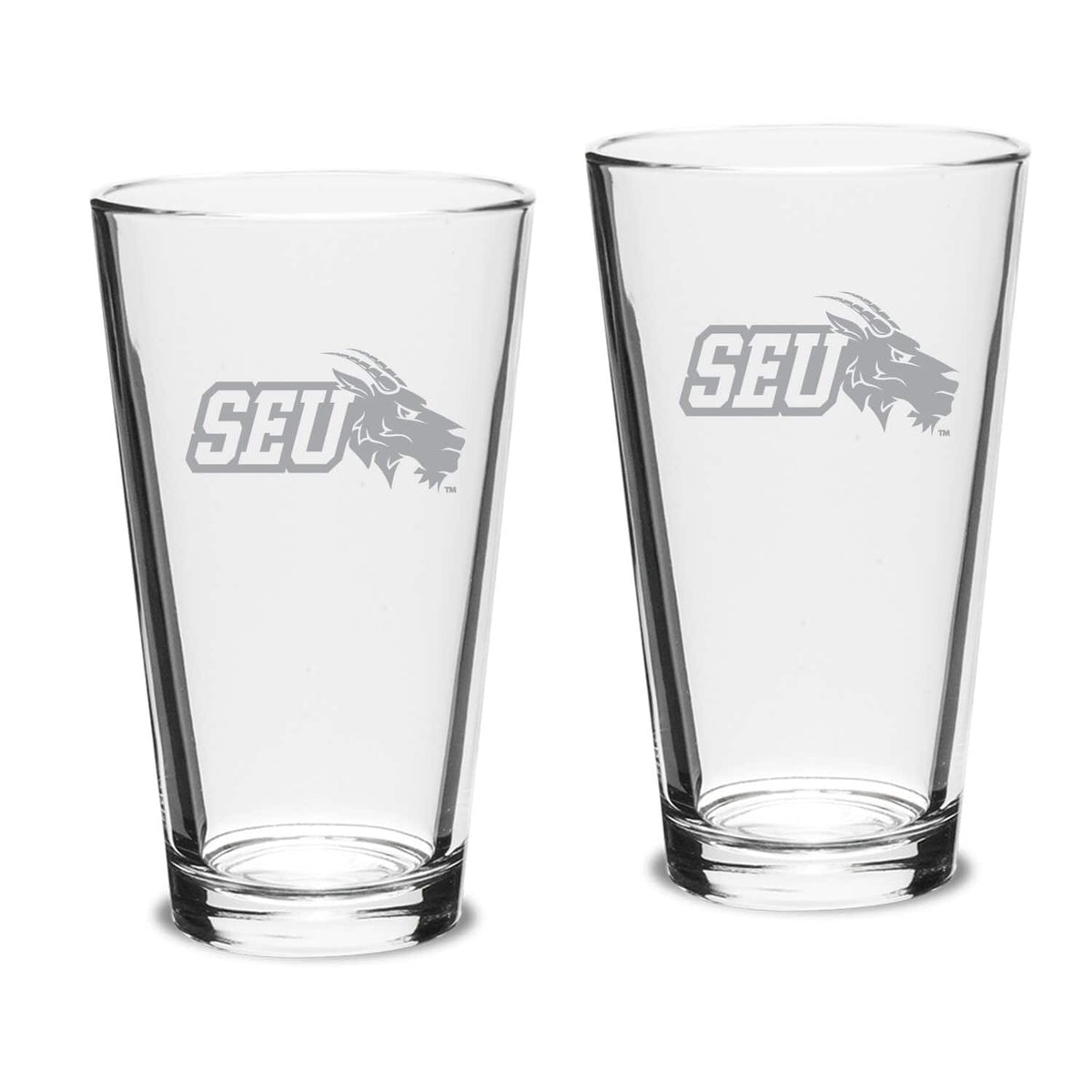 Jardine - St. Edwards Hilltoppers Two-Piece 16oz. Classic Pub Glass Set - Multicolor