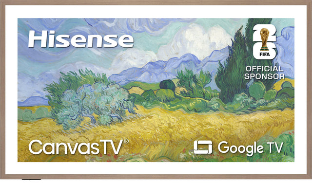 Hisense GO FIFA OFFICIAL SPONSOR CanvasTV Google TV