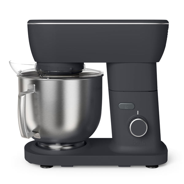 Bella - STIR 5.3-qt. Tilt-Head Stand Mixer with 12 Speeds - Slate
