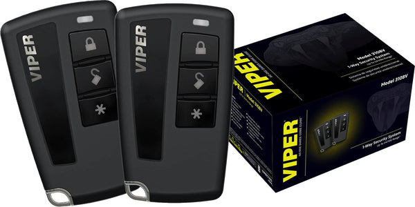 Viper - 1-Way Security System with Keyless Entry (Remote Start Not Included) - Installation Included