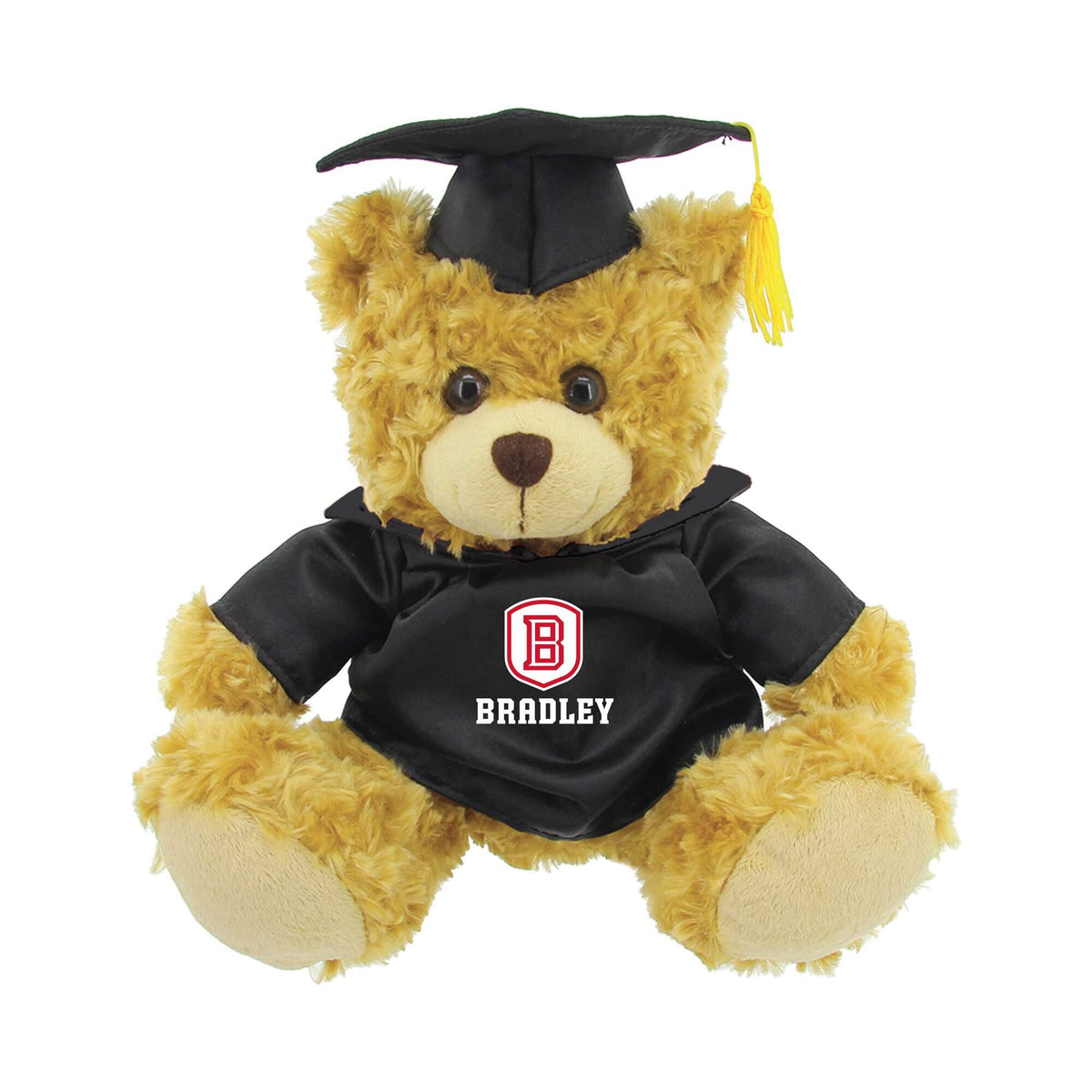 Jardine - Bradley Braves 12'' Graduation Plush Bear - Oatmeal
