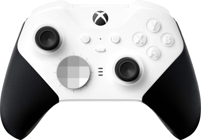Front. Microsoft - XBOX Elite Series 2 Core Wireless Controller for XBOX Series X, XBOX Series S, XBOX One, PCs, and Cloud-Enabled Devices - White.