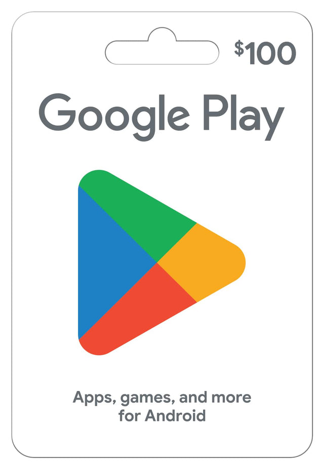 $100 Google Play Apps, games, and more for Android