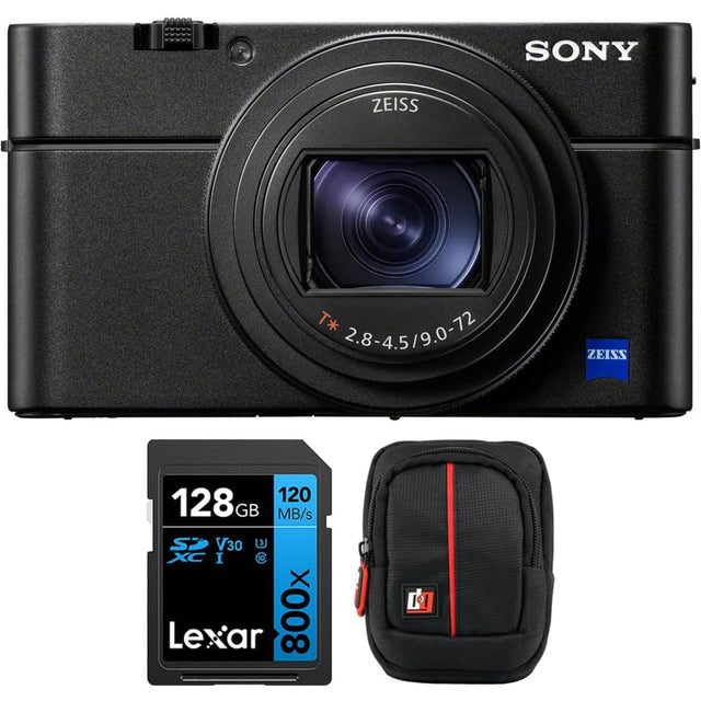 SONY ZEISS T* 2.8-4.5/9.0-12  
ZEISS 128GB 120 GB MB/s SP V30  
XC I 0 Lexar 800x