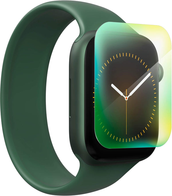 ZAGG - InvisibleShield Ultra Eco Impact & Scratch Screen Protector for Apple Watch Series 7, 8 & 9 41mm - Clear