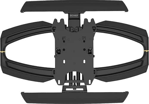 Front. Chief - Thinstall Swing Arm TV Wall Mount for Most 37-58" Flat-Panel TVs - Extends 25" - Black.