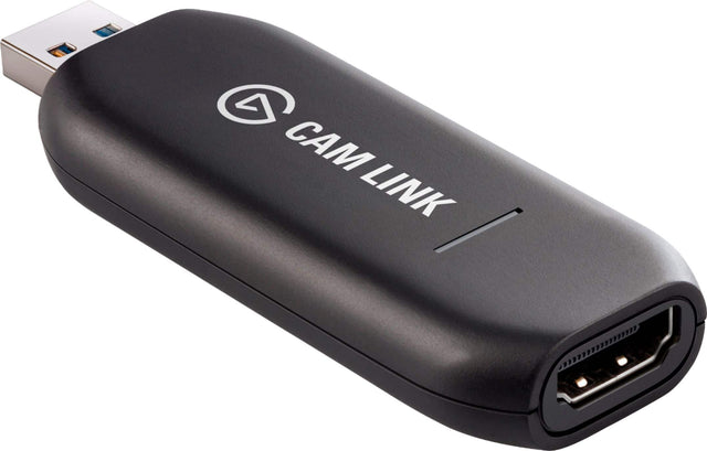 Front. Elgato - Cam Link 4K - Black.