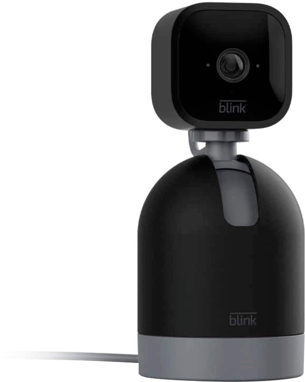 Blink - Mini Pan-Tilt Camera - Rotating indoor plug-in smart security camera, two-way audio, HD video, motion detection - Black