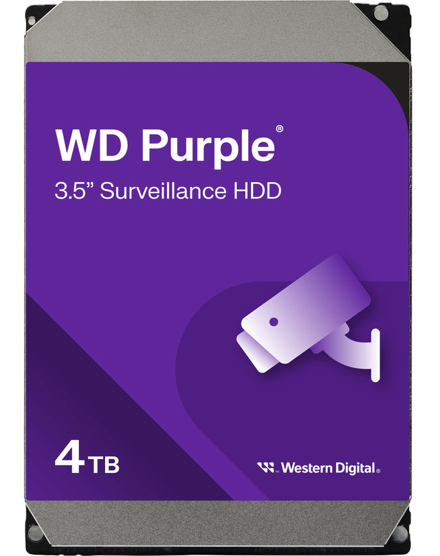 WD Purple 3.5" Surveillance HDD 4 TB - Western Digital