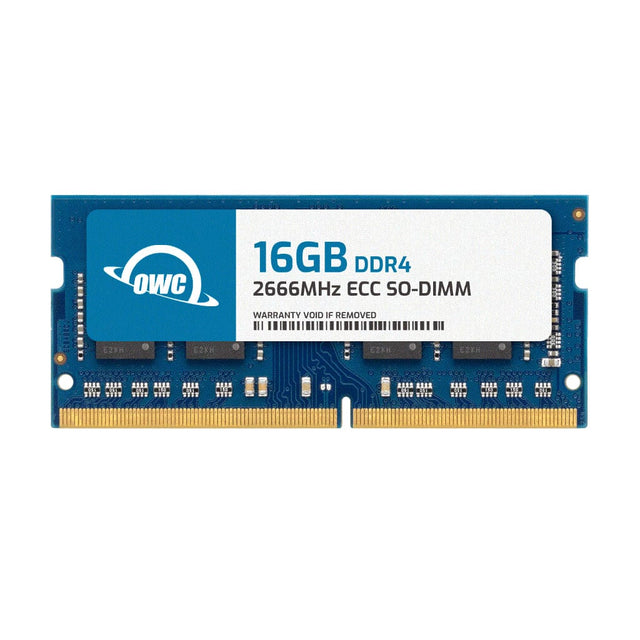 OWC  
16GB DDR4  
2666MHz ECC SO-DIMM  
WARRANTY VOID IF REMOVED  
623H E2KH E2KH 0 DOOO C-a-