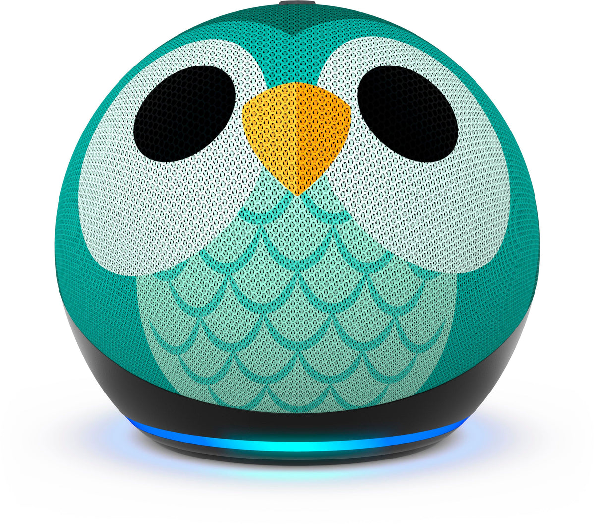 Echo Dot Kids with Alexa (newest model), Designed for kids, w/ parental controls, Includes 1 Year of Amazon Kids+ - Owl