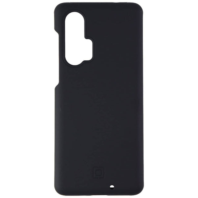 Front. Incipio - Incipio DualPro Dual Layer Case for Motorola Edge+ (2020) - Black - Black.