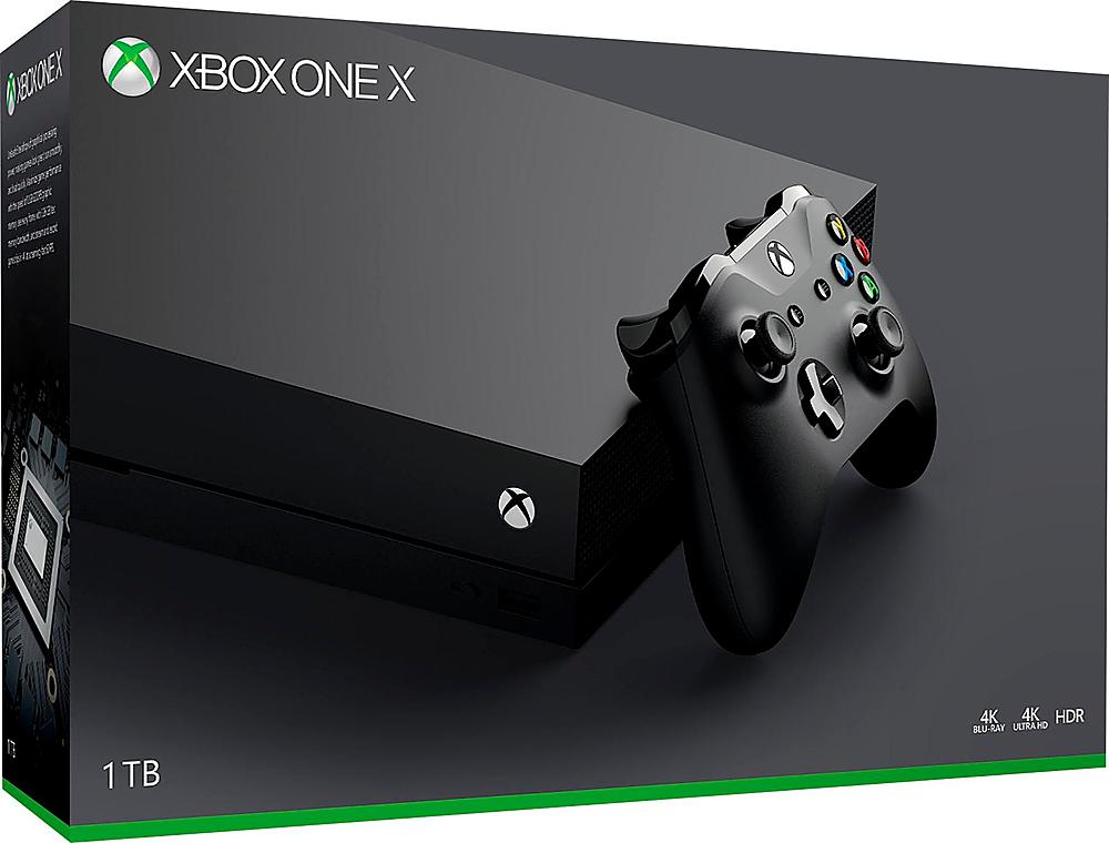 Geek Squad Certified Refurbished XBOX One X 1TB Console with 4K Ultra Blu-ray