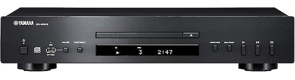 Yamaha - CD-S303 CD Player with Built-in DAC - Black