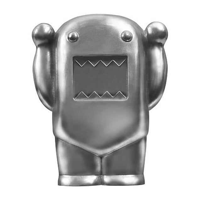 Front. Diamond Comic - Domo Metal Bottle Opener - Grey.