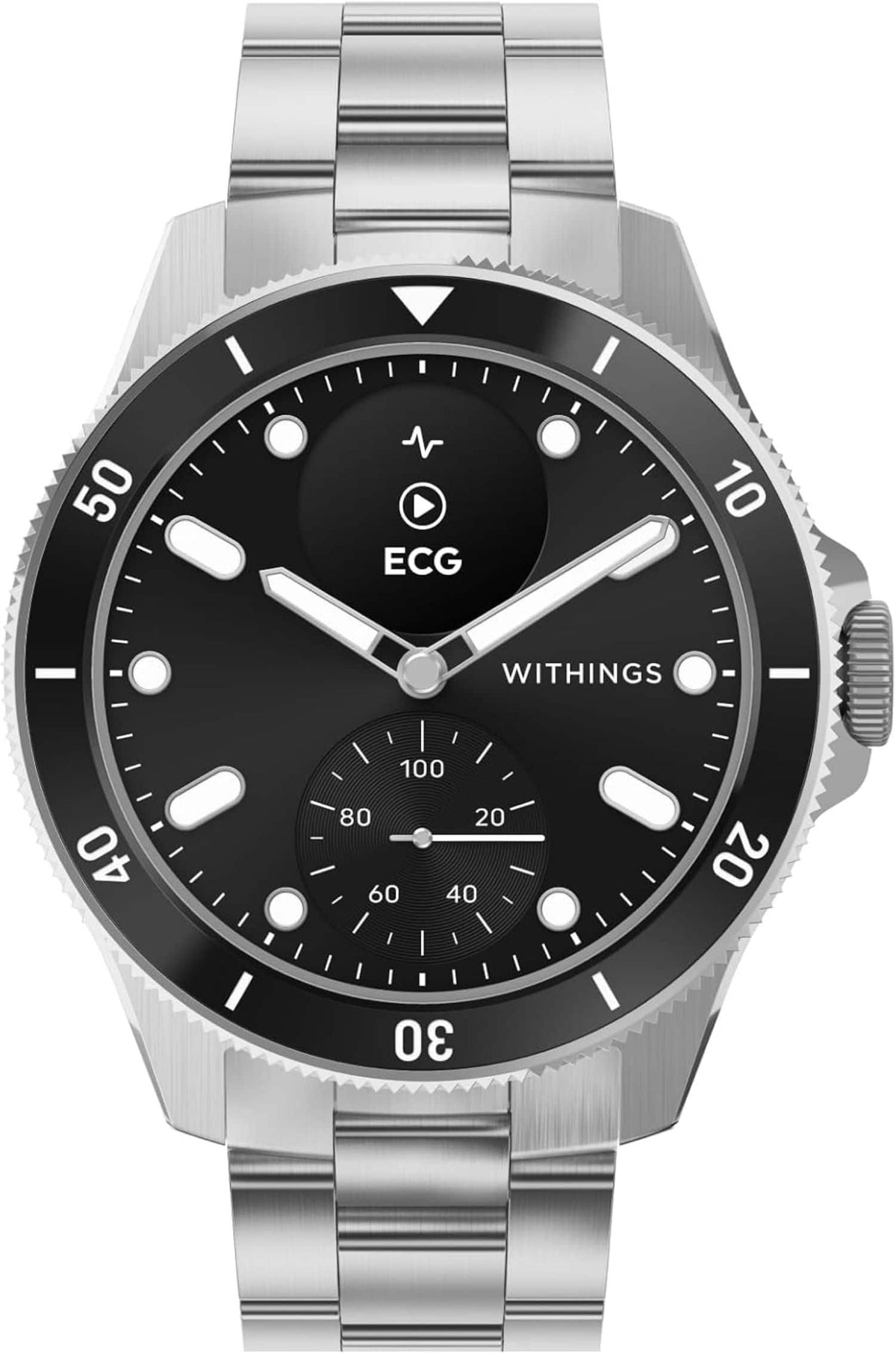 Withings - ScanWatch Nova - Hybrid Smartwatch w/ SpO2, Sleep & Temperature Monitoring - 43mm - Black - (2025)