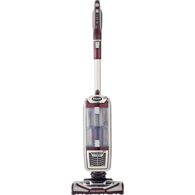 Front. Shark - Rotator Powered Lift-Away Bagless Upright Vacuum - Maroon.