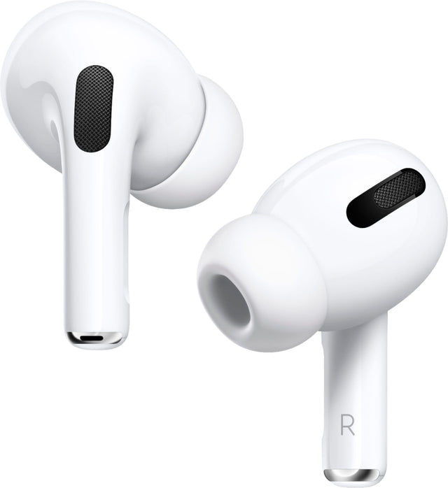 Front. Apple - AirPods Pro - White.