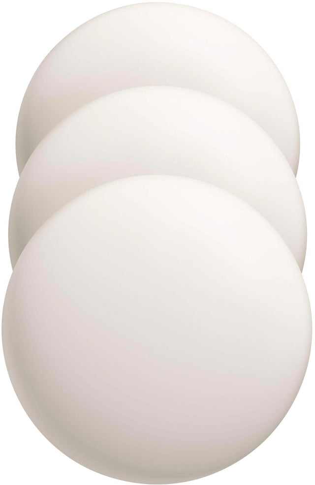 Front. Google - Nest Temperature Sensor (2nd gen) 3-pack - Porcelain.