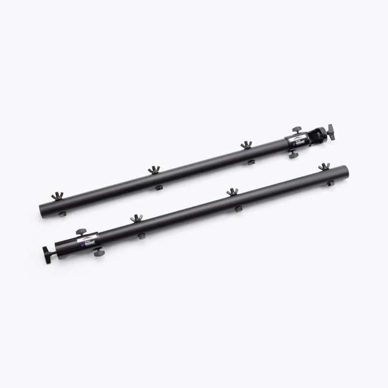 On Stage Stands - OnStage LSA7700P U-mount Lighting Arms - Black