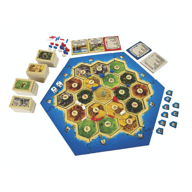 Front. Super Impulse - World's Smallest Catan Game - Multi-Colored.