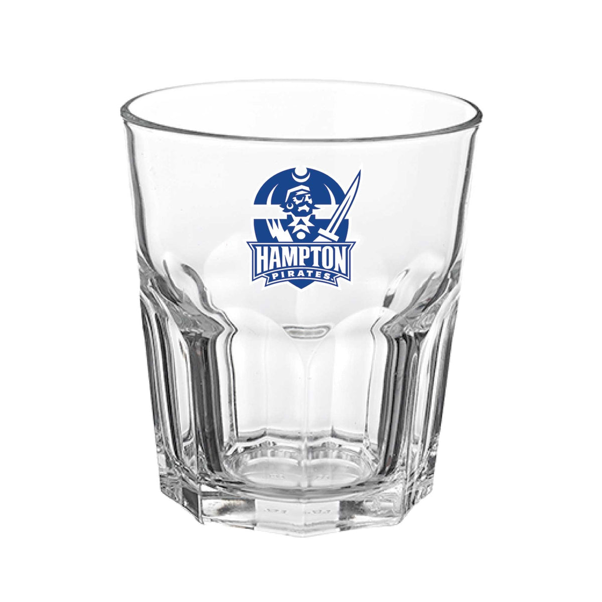 Indigo Falls - Hampton Pirates 13oz. Hexagon Rock Glass - Multicolor