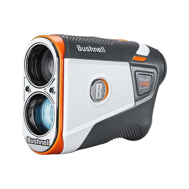 Angle. Bushnell - Tour V6 Shift Patriot Pack - White/Orange.