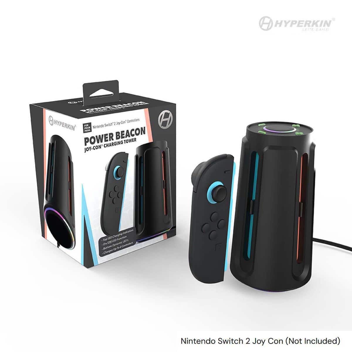 Hyperkin - "Power Beacon" Joy-Con Charging Tower - For: Nintendo Switch 2
