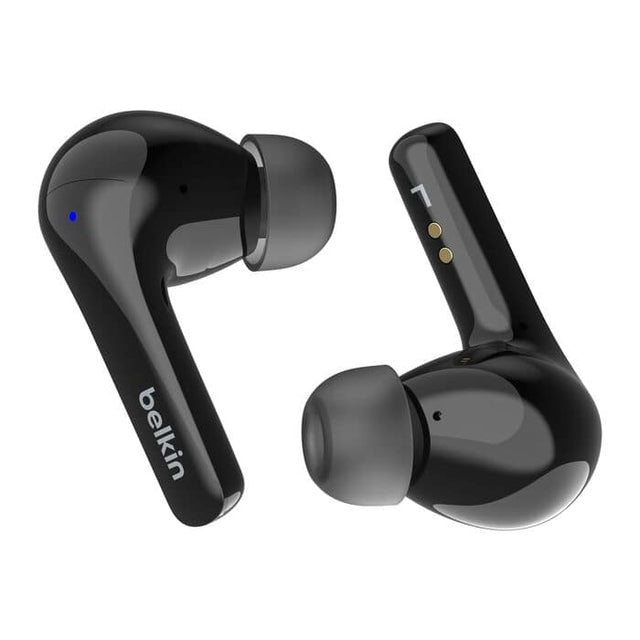 Front. Belkin - SoundForm Motion 2 True Wireless Earbuds - Blue.
