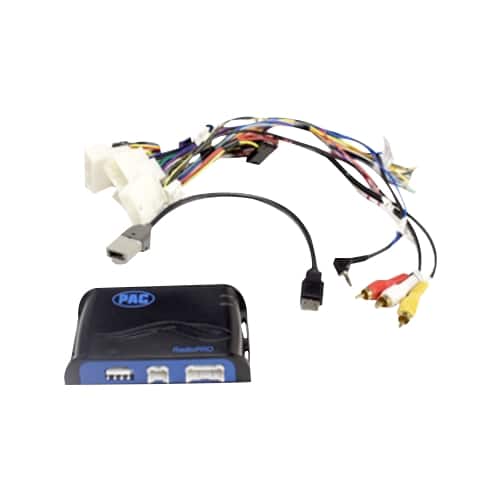 PAC - Radio Replacement and Steering Wheel Control Interface for Select 2011-2016 Hyundai Veloster Vehicles - Black/Blue